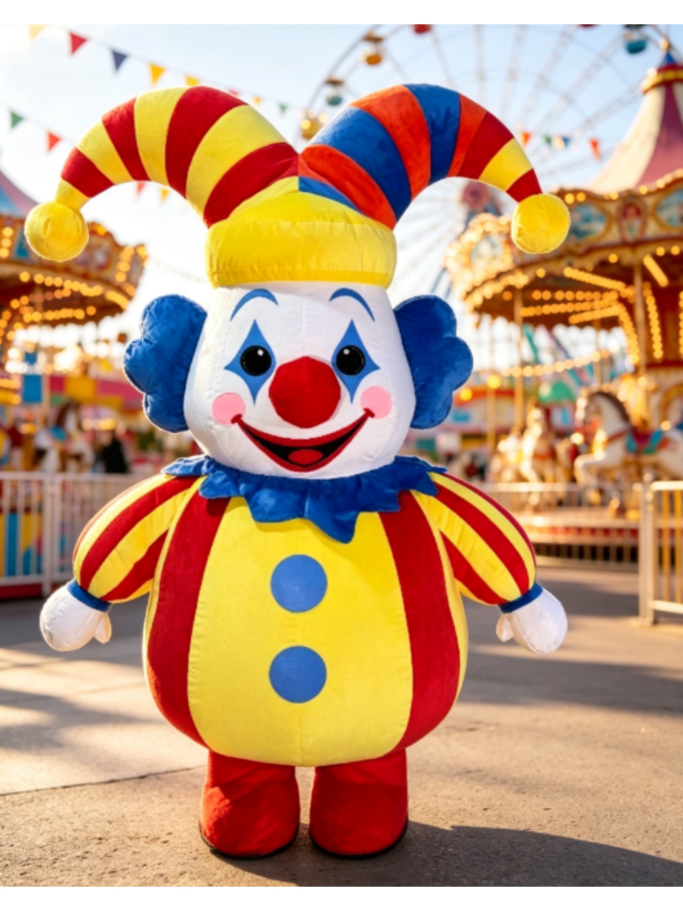 ชุดมาสคอตตัวตลกละครสัตว์แบบเป่ - Costumes บทวิจารณ์และราคา
